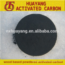 300mesh de polvo de madera basado en el precio del carbón activado por tonelada